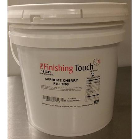 THE FINISHING TOUCH Supreme Cherry Filling 4.25 gal. Pail 121041